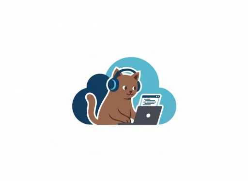 David Cuy — illustrated as a cat barista coding